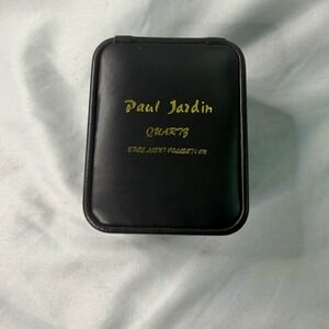 Paul Jardin Quartz Watch Set with 4 Interchangeable Bezels and Original Box